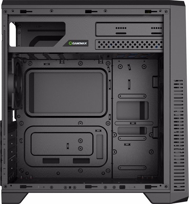 Корпус Gamemax G561F Blue б/БП купить Elmir цена