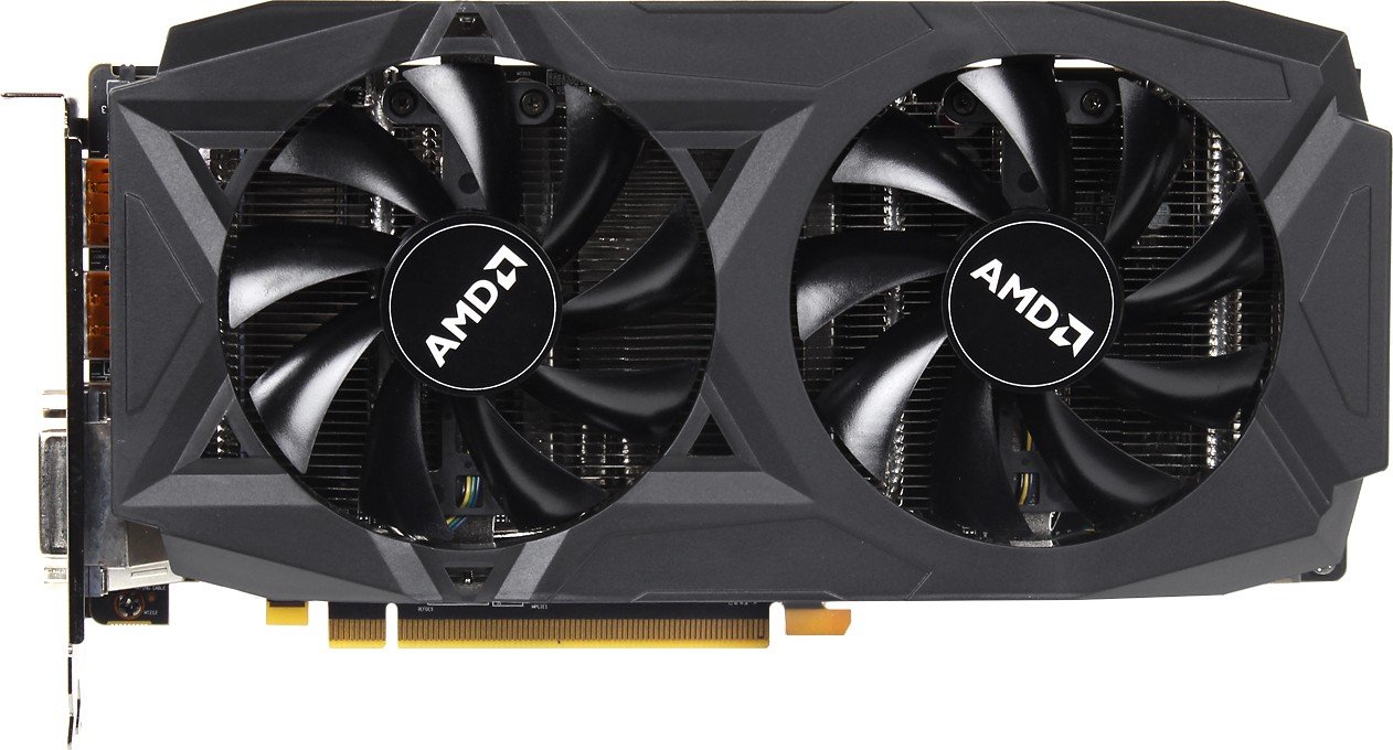 Видеокарта PowerColor PCI-E Radeon RX 580 8GB DDR5 Red Dragon (AXRX 580 ...