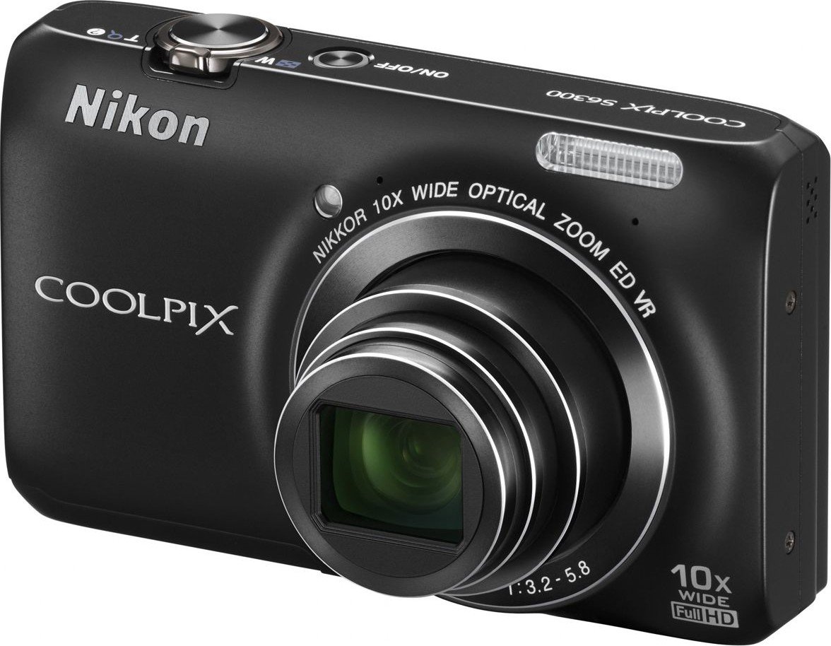 Цифровая фотокамера Nikon Coolpix S9300 Black купить | ELMIR