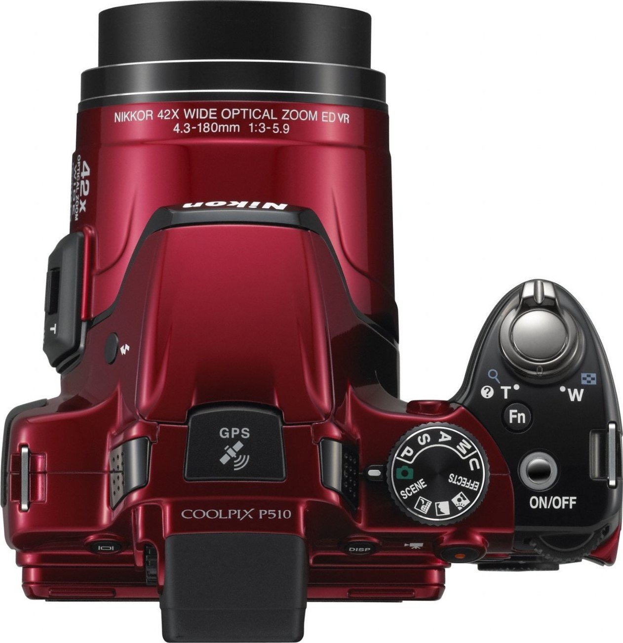 Цифровая фотокамера Nikon Coolpix P510 Red купить | ELMIR - цена ...