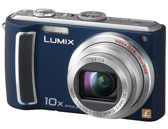 Цифрова фотокамера Panasonic LUMIX DMC-TZ5 Blue купити | ELMIR