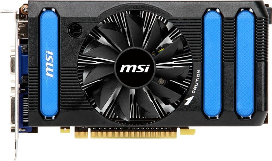 Видеокарта MSI PCI-E GeForce GTX550 Ti 1GB DDR5 (N550GTX-Ti-MD1GD5 ...