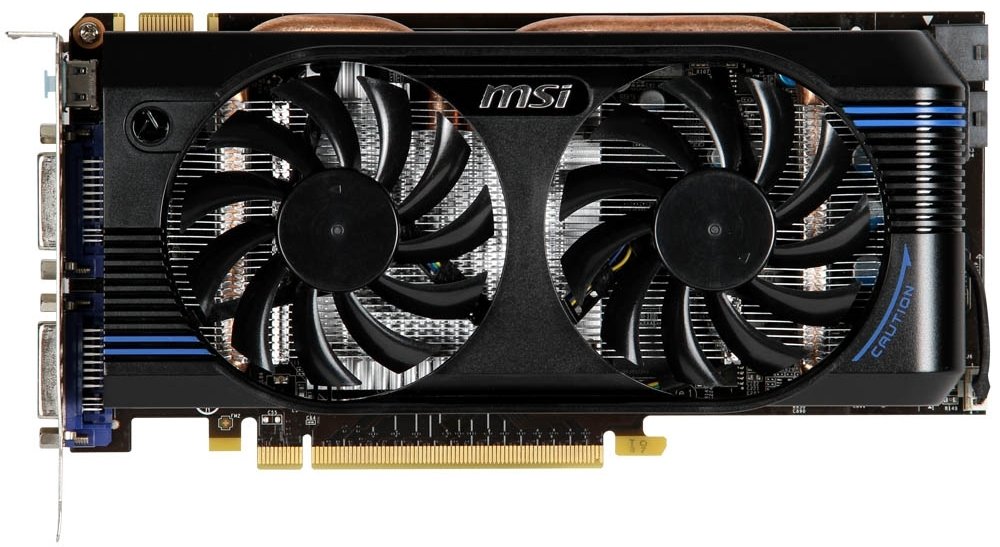MSI N560GTX-M2D1GD5 NVIDIA GeForce GTX 560 1GB GDDR5