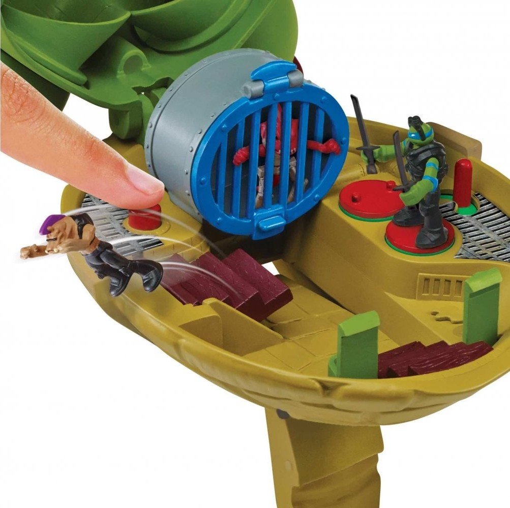 Игровой набор TMNT Черепашки-ниндзя Micro Леонардо-трансформер