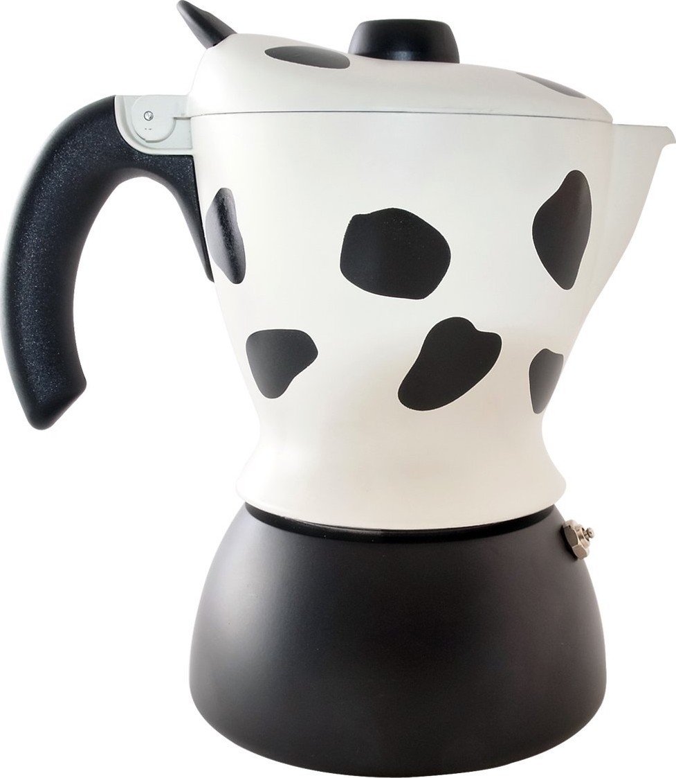 Кофеварка гейзерная Bialetti Mukka Cow 0003418 EXPMR купить | ELMIR ...