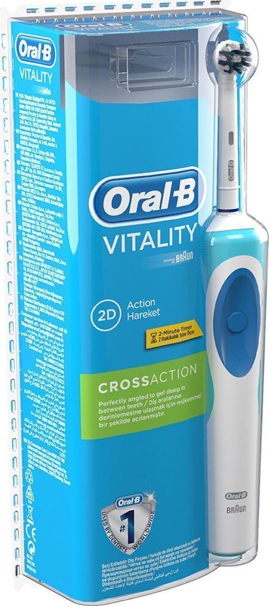 Зубная электрощетка Braun Oral-B Vitality Cross Action D12.513 ...