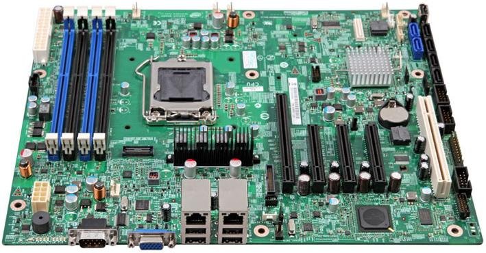 Материнская плата 1X-1155 Intel S1200BTLR (S1200BTLR) купить | Elmir ...