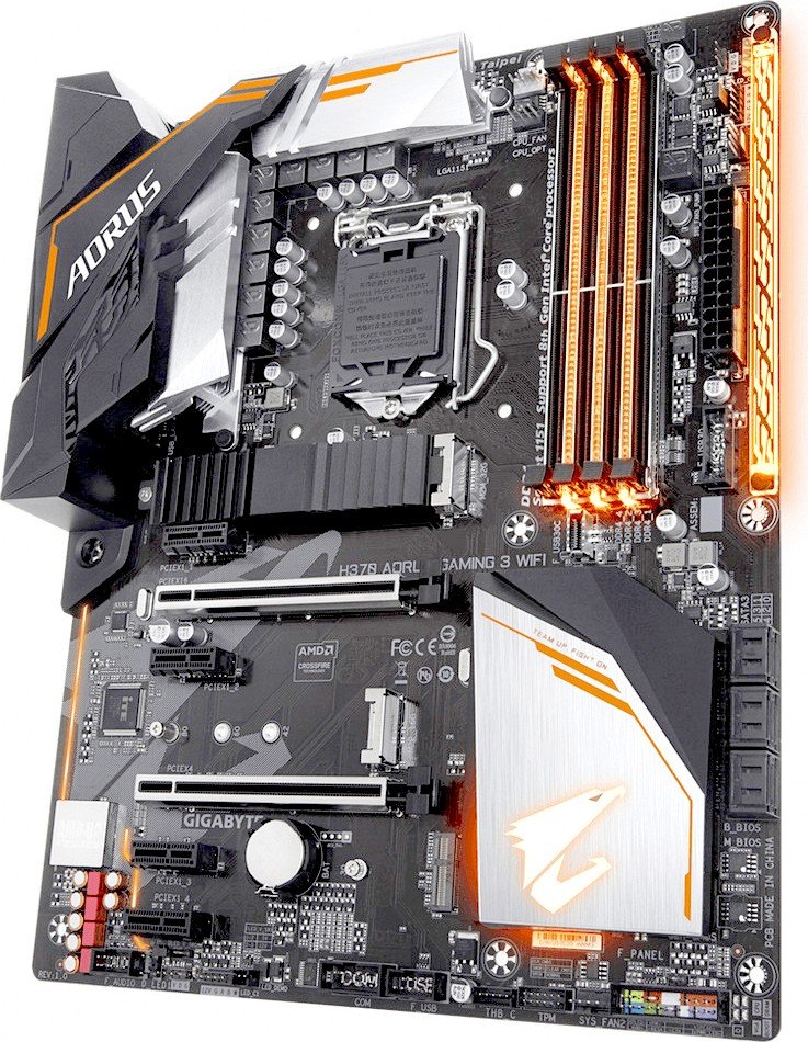Материнская плата GigaByte H370 AORUS Gaming 3 WIFI s-1151 H370