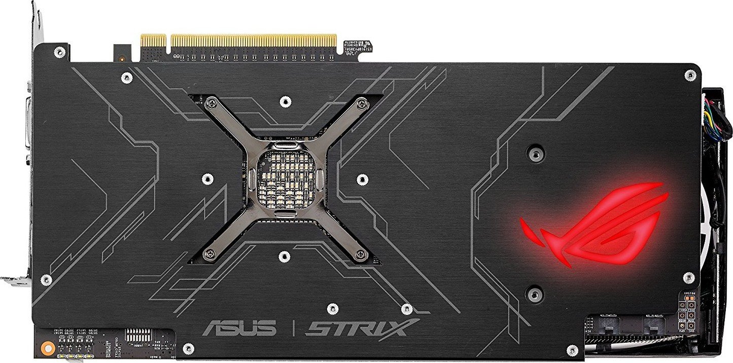 Видеокарта Asus PCI-E Radeon RX VEGA 64 8GB HBM2 (AREZ-STRIX-RXVEGA64 ...