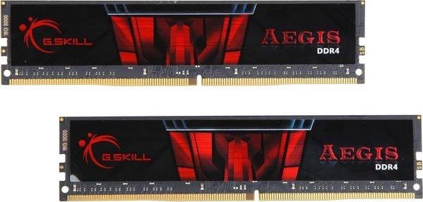 G.SKILL AEGIS DDR4 32GB(16GB×2) Модуль памяти G.Skill DDR4 16GB 2x8GB 3200MHz Aegis (F4-3200C16D