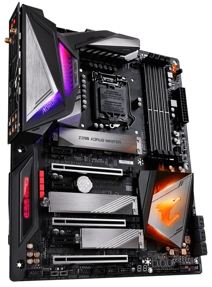 Материнская плата GigaByte Z390 AORUS Master s-1151 Z390 купить | Elmir ...