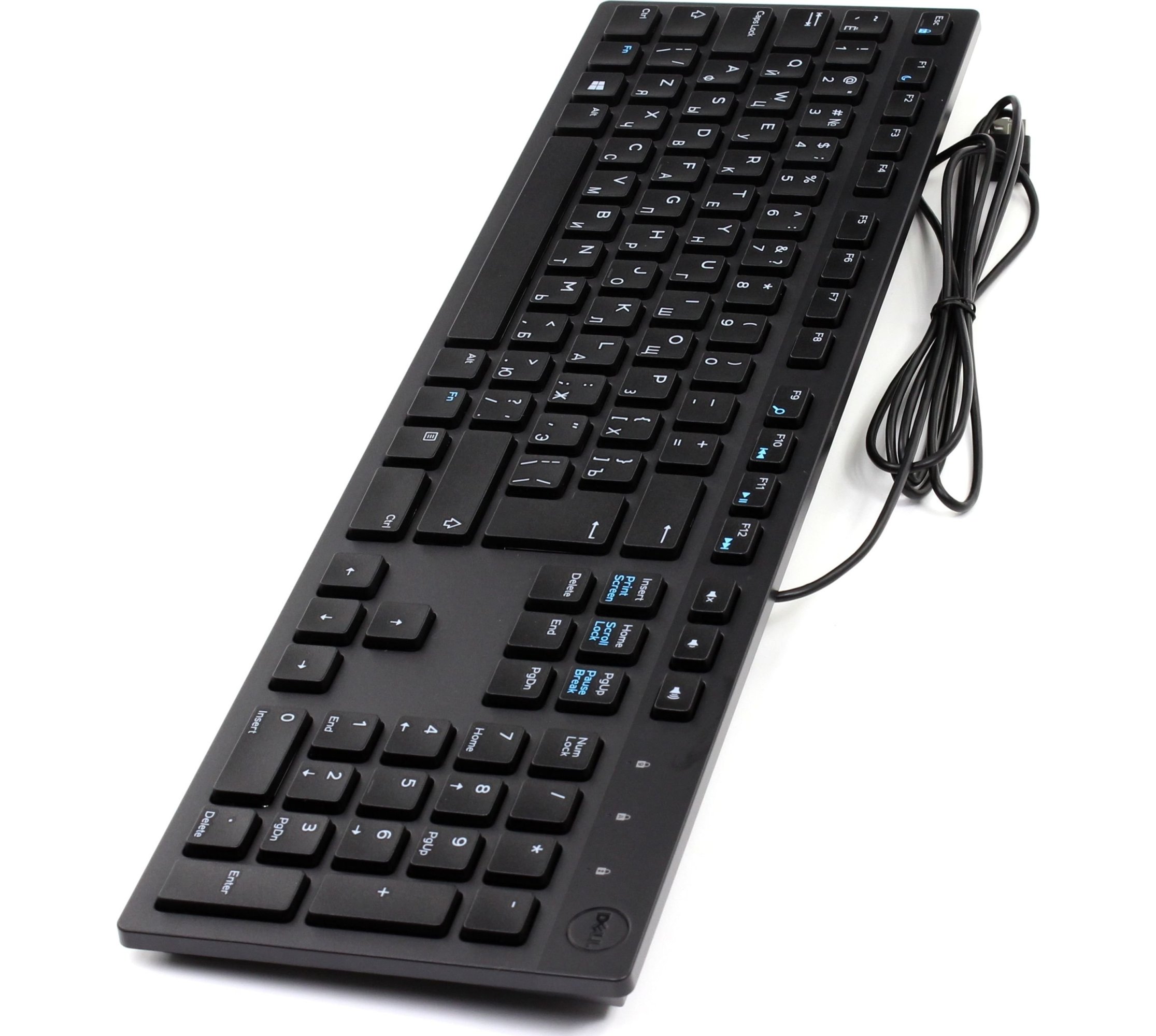 Клавиатура Dell KB216 Multimedia Keyboard RU Black (580-ADGR) купить ...