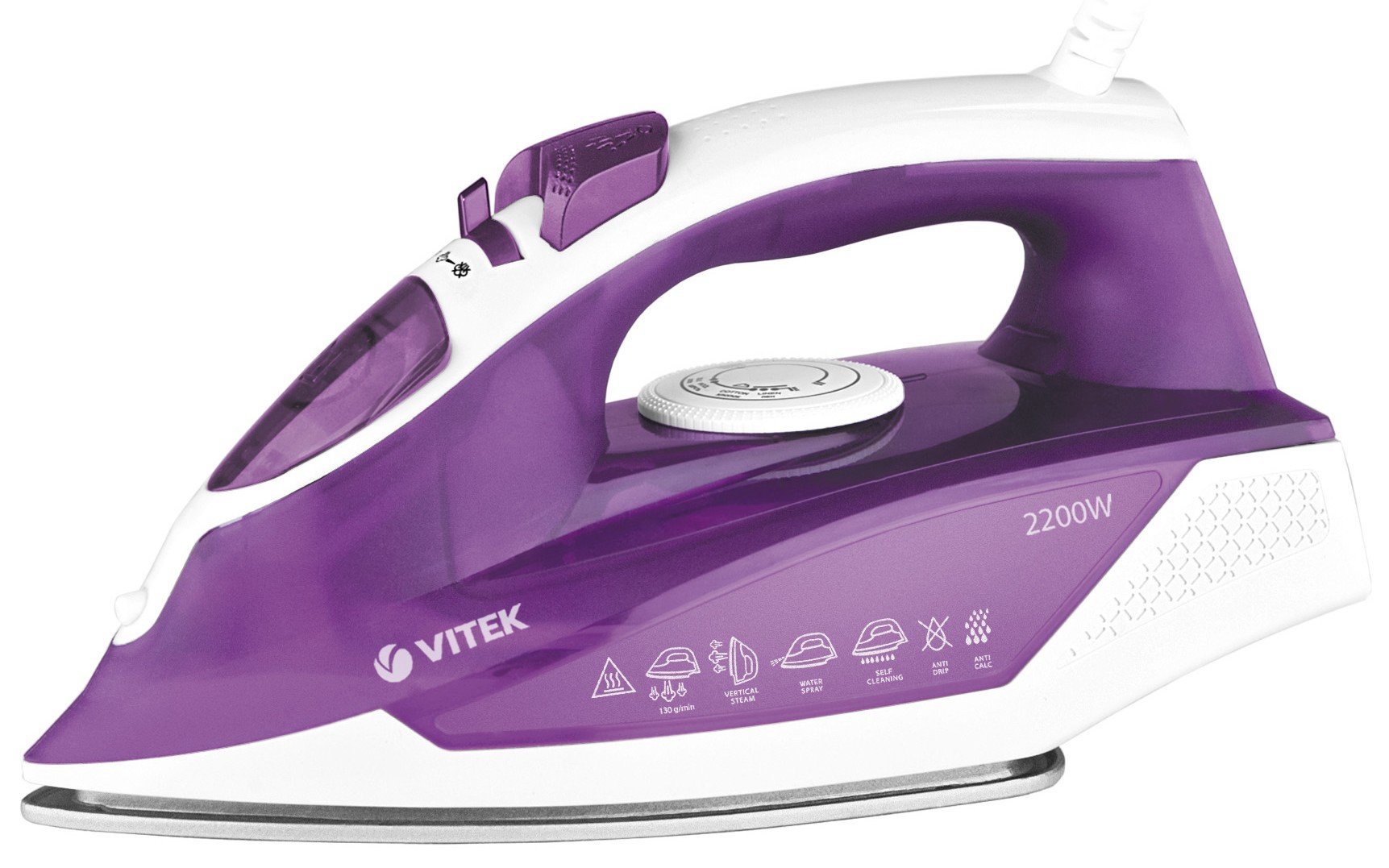 Утюг VITEK VT-8308 купить | ELMIR - цена, отзывы, характеристики
