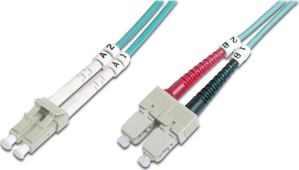 Оптический патчкорд FiberCord LC/UPC-SC/UPC 50/125 OM3 1м Duplex купить ...
