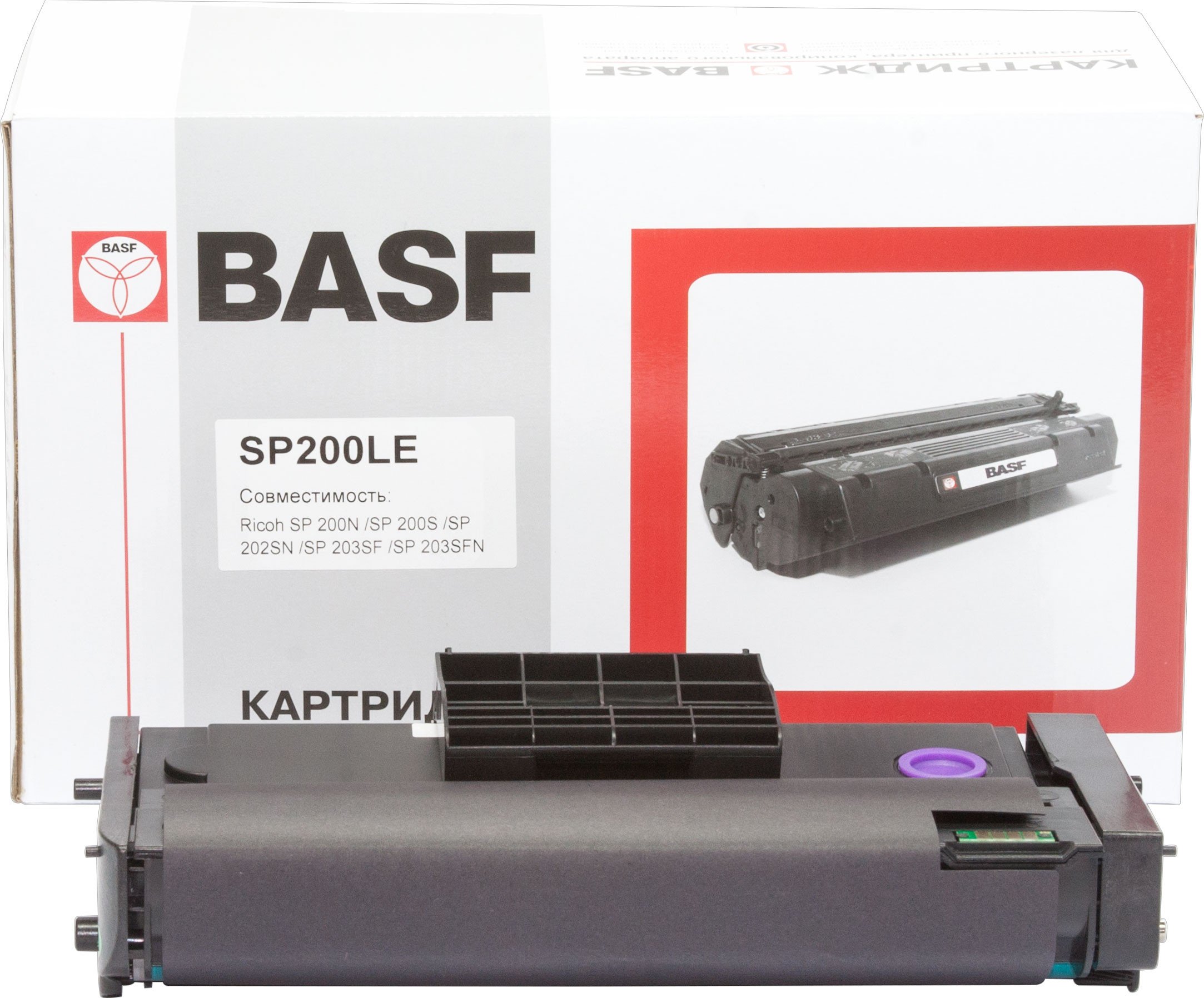 Картридж BASF Ricoh Type SP 200LE Black (BASF-KT-SP200LE) купить ...