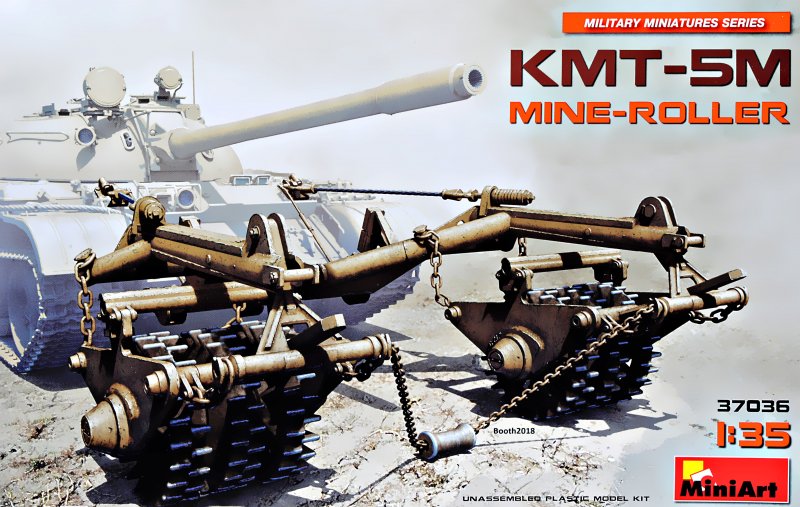 Модель Miniart Колійний мінний трал КМТ-5М (MA37036) купити