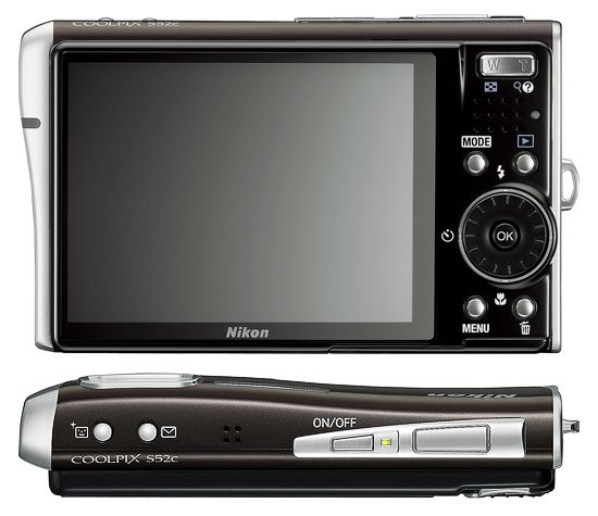 Цифровая фотокамера Nikon Coolpix S52c Black купить | ELMIR - цена