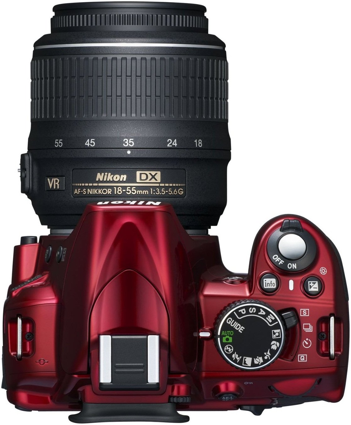 Цифровая фотокамера Nikon D3100 Kit 18-55 VR Red (VBA281K001