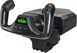 Джойстик Saitek Pro Flight Yoke System (PZ44) купить | ELMIR - цена ...