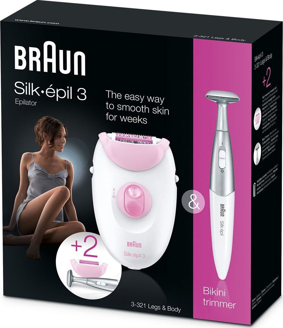 Эпилятор Braun SE3-321 Legs&Body Gift Edition купить | ELMIR - цена ...