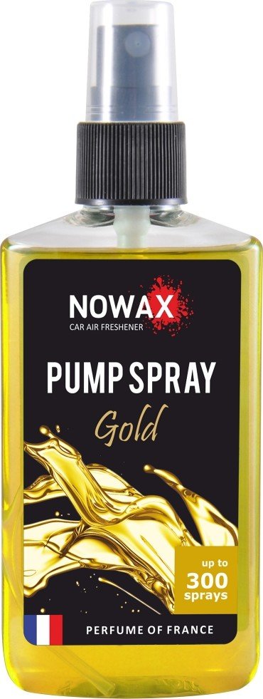 Ароматизатор Nowax NX07520 Pump Spray Gold 75мл купить | ELMIR