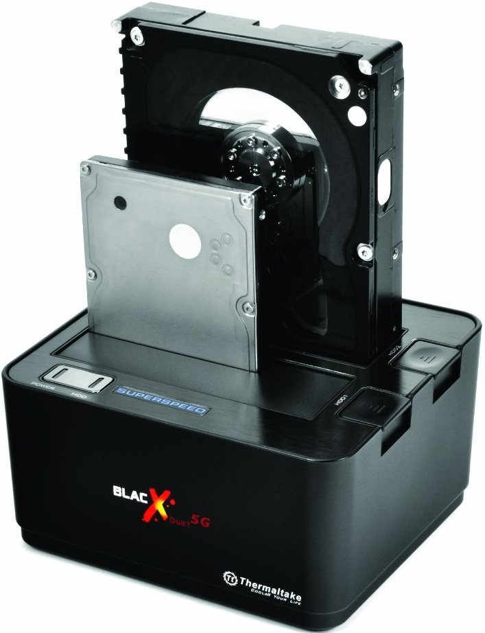 Док-станция для SSD/HDD 2.5"/3.5" USB3.2 Gen1 Thermaltake BlacX Duet 5G ...