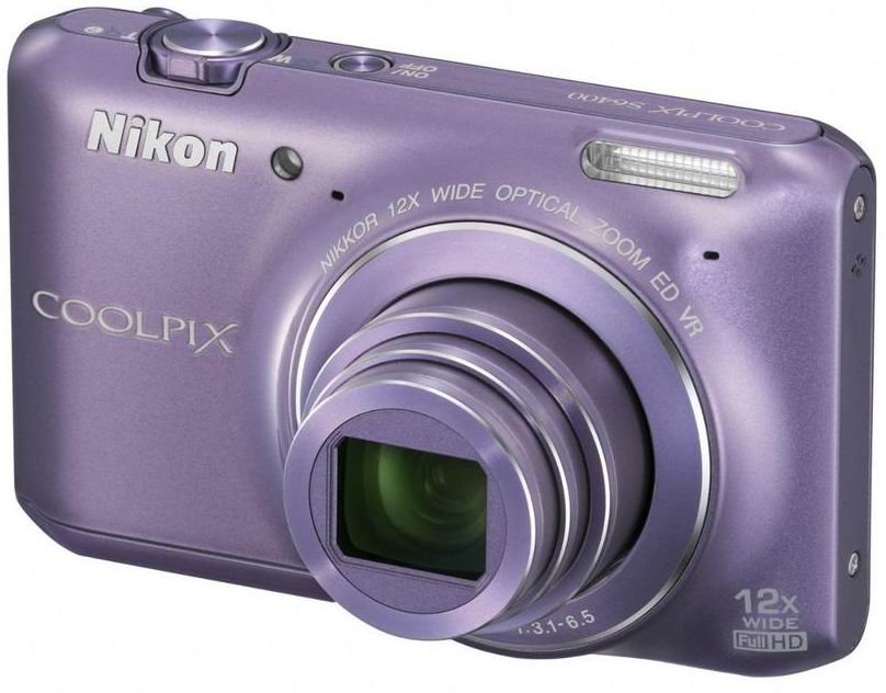 Цифровая фотокамера Nikon Coolpix S6400 Purple купить | ELMIR - цена ...