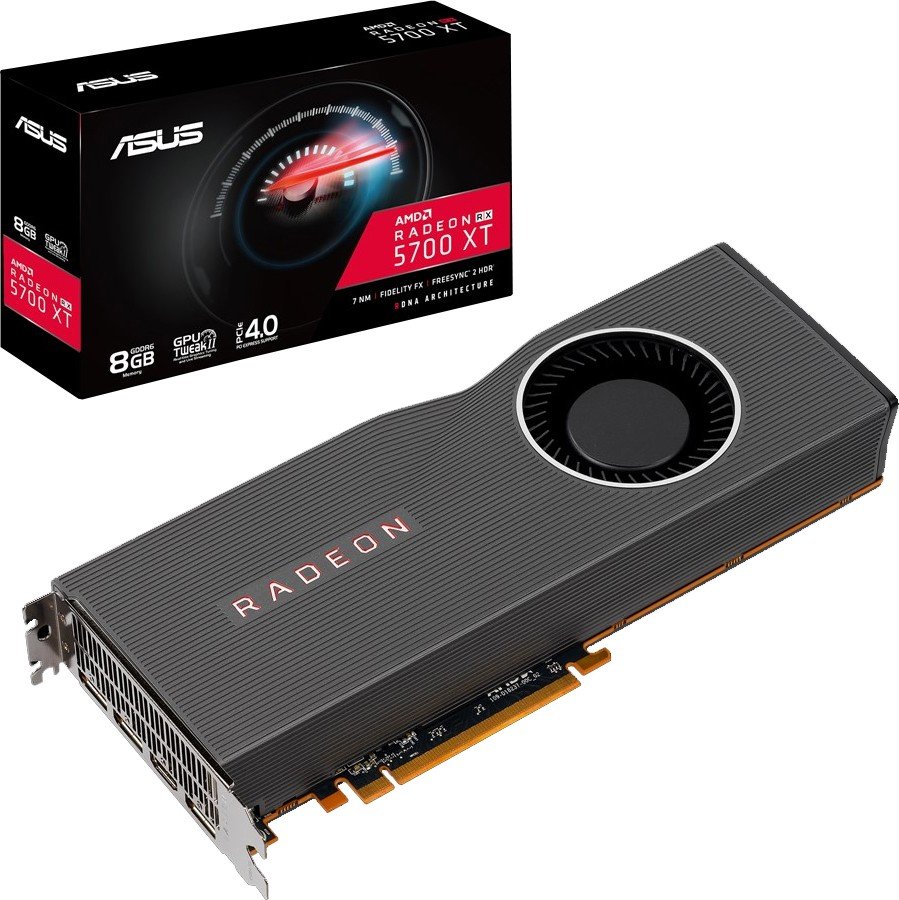 Видеокарта Asus PCI-E Radeon RX 5700 XT 8GB DDR6 (RX5700XT-8G) - купить ...