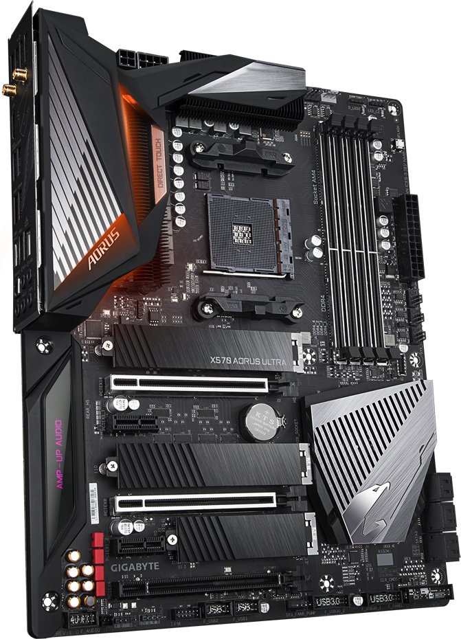 Материнская плата GigaByte X570 AORUS Ultra s-AM4 X570 купить | Elmir ...