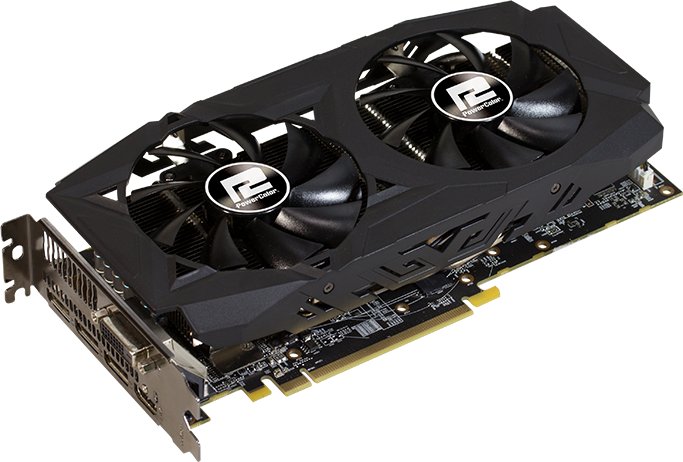 Видеокарта PowerColor PCI-E Radeon RX 580 8GB DDR5 Red Dragon (AXRX 580 ...