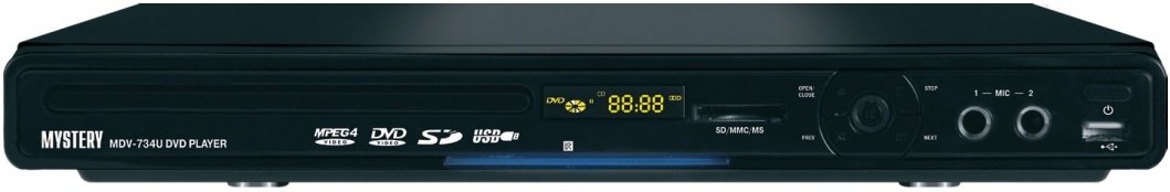 DVD-плеер Mystery MDV-734U купить | ELMIR - цена, отзывы, характеристики