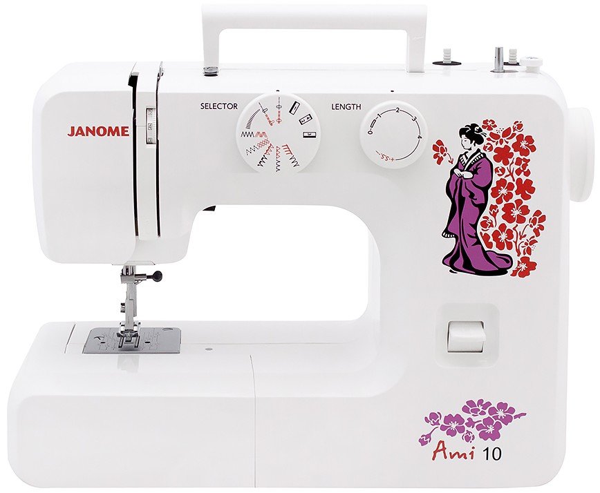 Швейная машина Janome Ami 10 купить | ELMIR - цена, отзывы, характеристики