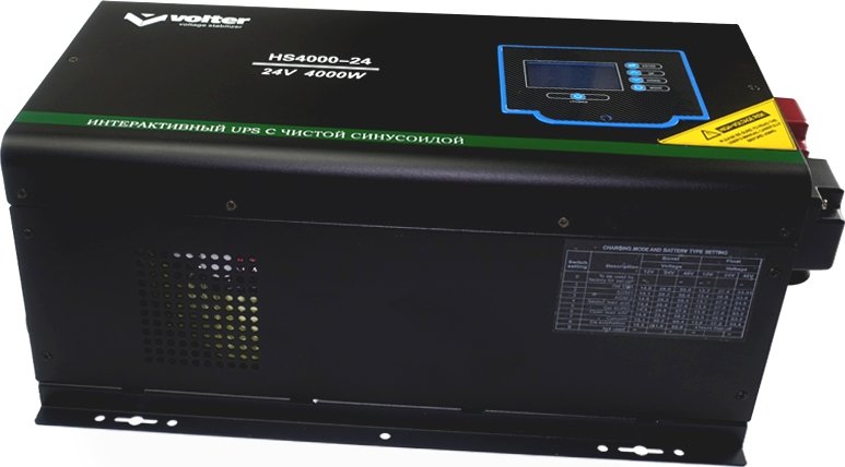 ИБП Volter UPS-4000 купить | ELMIR - цена, отзывы, характеристики