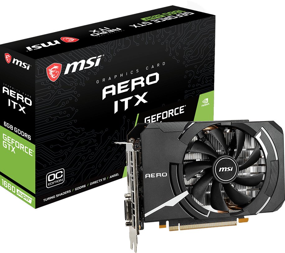 Видеокарта MSI PCI-E GeForce GTX1660 Super 6GB DDR6 (GTX 1660 SUPER ...