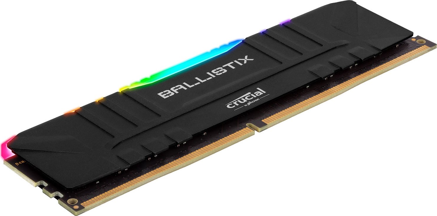 Модуль памяти Crucial DDR4 32GB 2x16GB 3200MHz Ballistix RGB Black