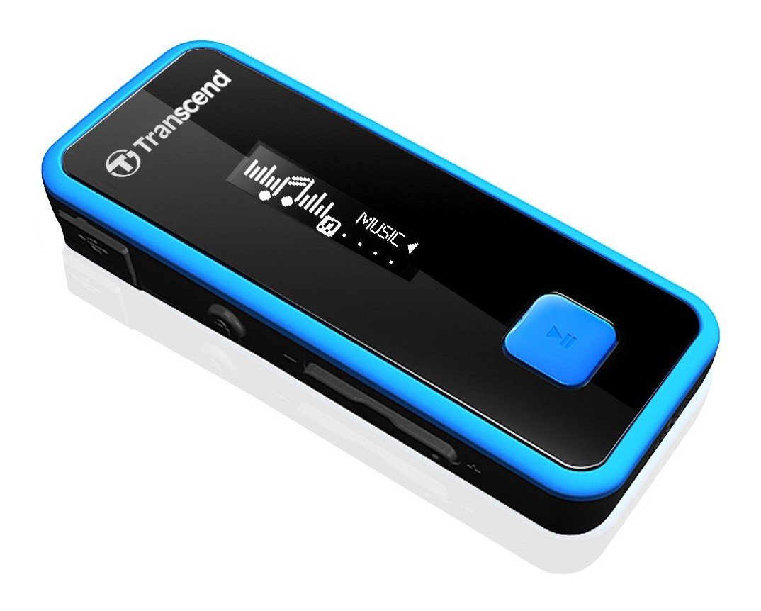 MP3 плеер 8Gb Transcend T-Sonic 350 Blue (TS8GMP350B) купить | ELMIR ...