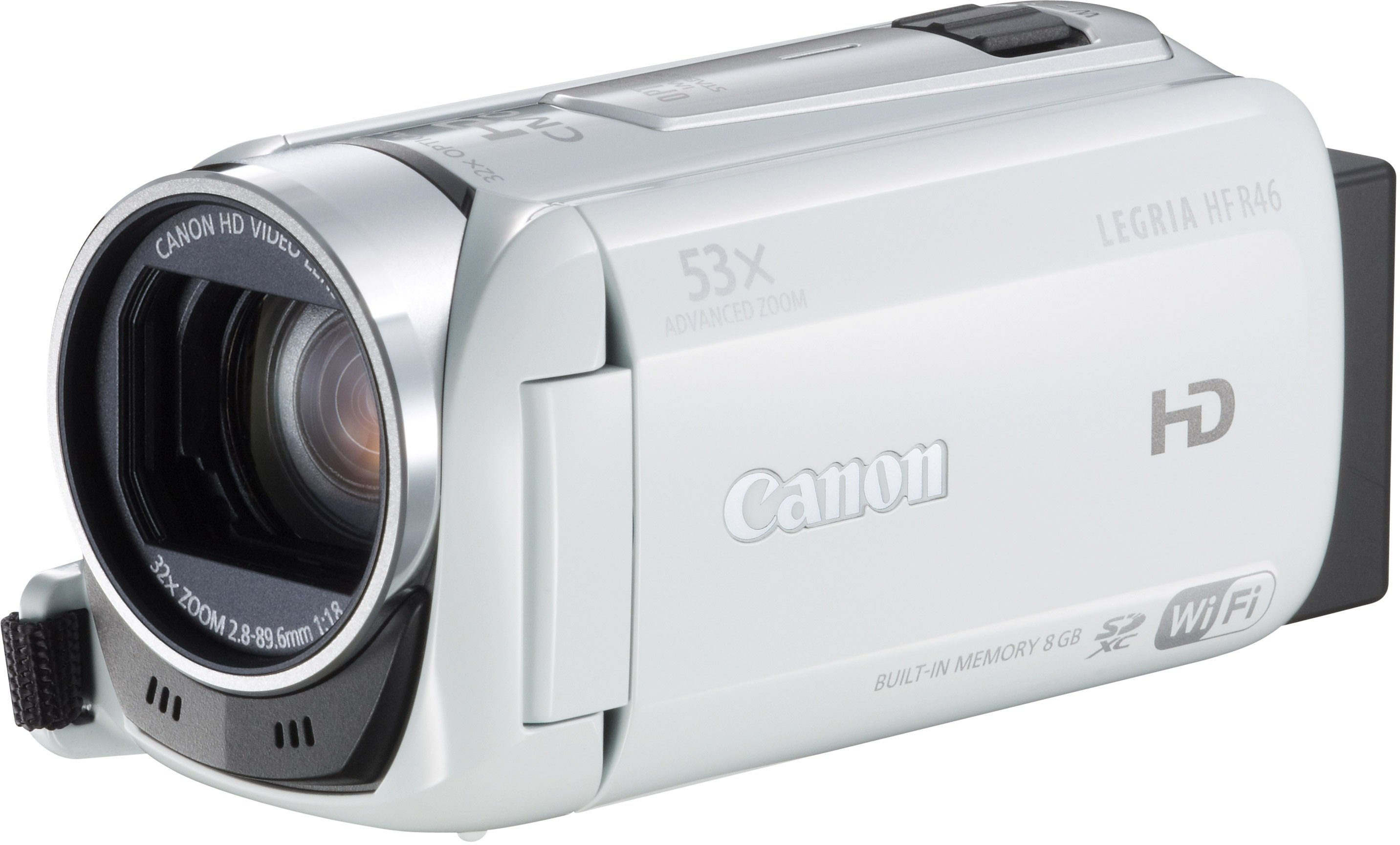 Цифровая видеокамера Canon LEGRIA HF R46 White купить | ELMIR - цена ...