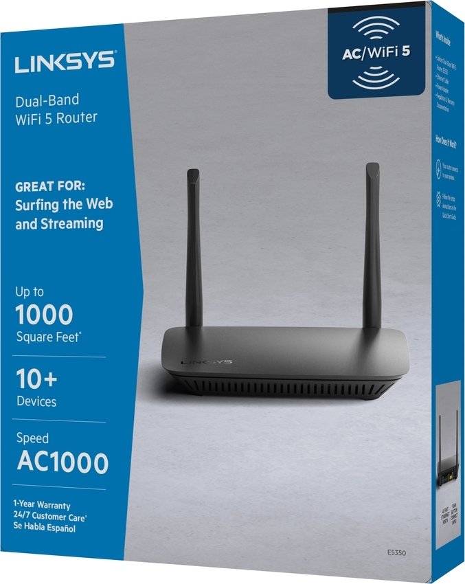 Роутер LinkSys E5350 купить | ELMIR - цена, отзывы, характеристики