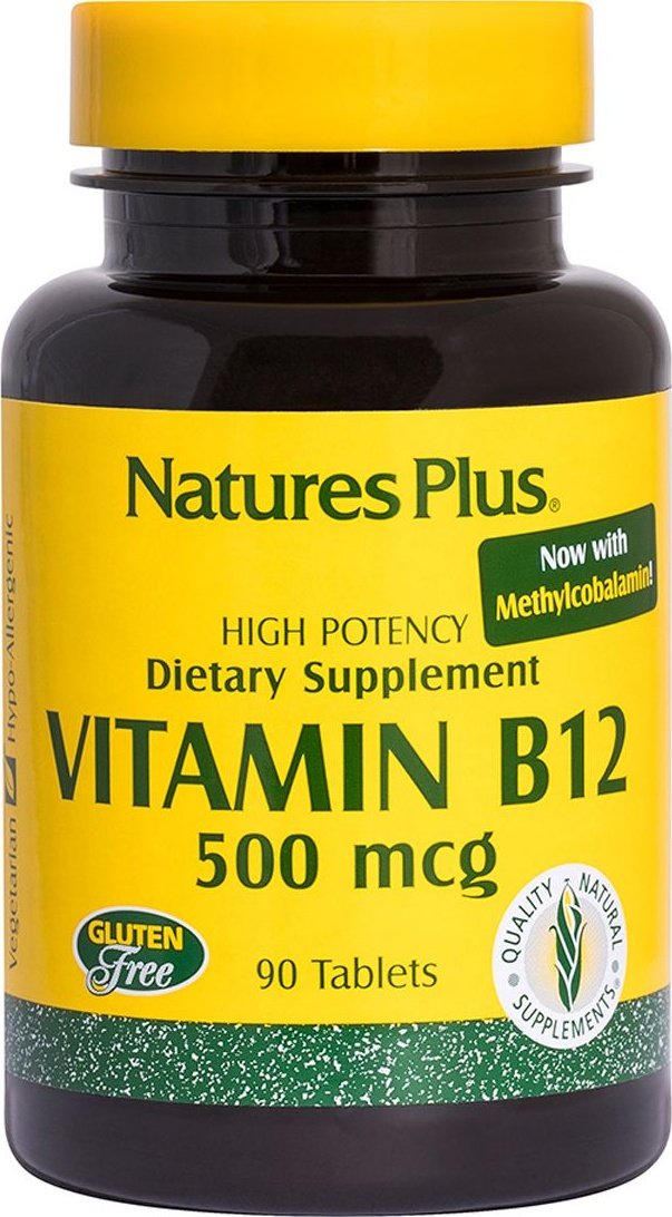 Метилкобаламин (В12) Natures Plus 500 мкг 90 таблеток (NTP1710) купить ...