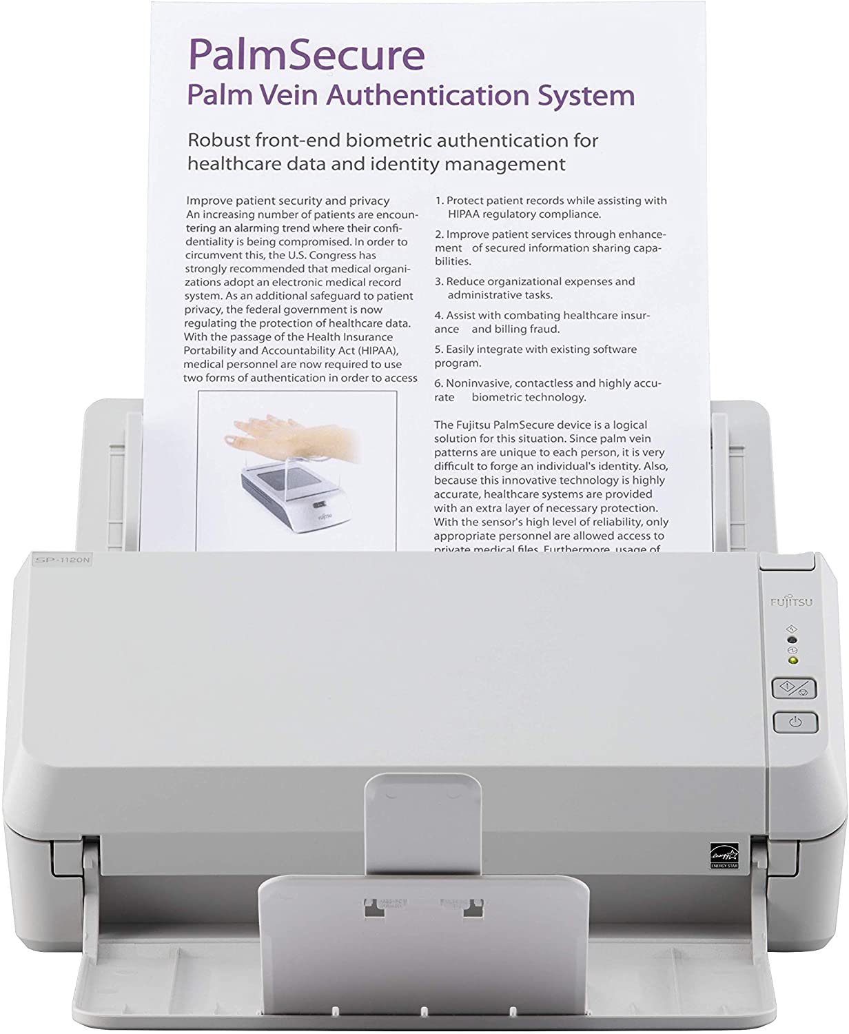 Сканер Fujitsu SP-1120N (PA03811-B001) купити | ELMIR - ціна, відгуки ...