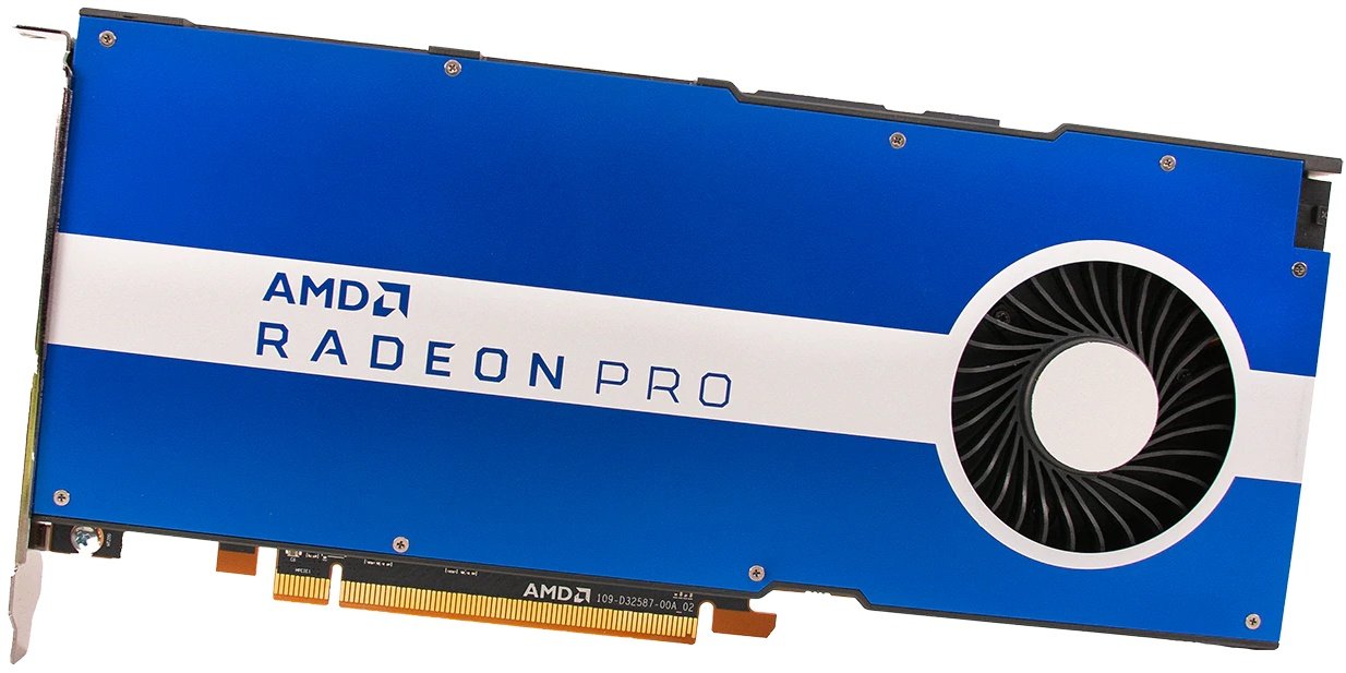 Видеокарта HP PCI-E Radeon Pro W 5500 8GB DDR6 (9GC16AA) - купить в ...