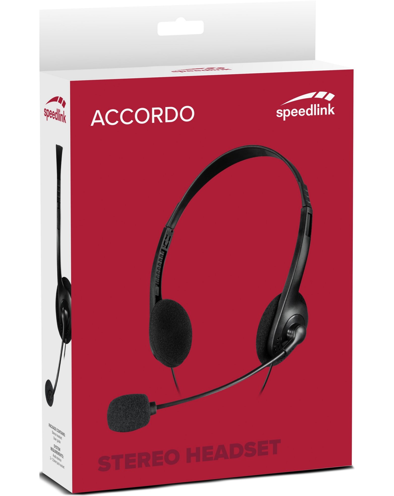 Наушники Speedlink Accordo Stereo Headset Black (SL-870003-BK) купить ...