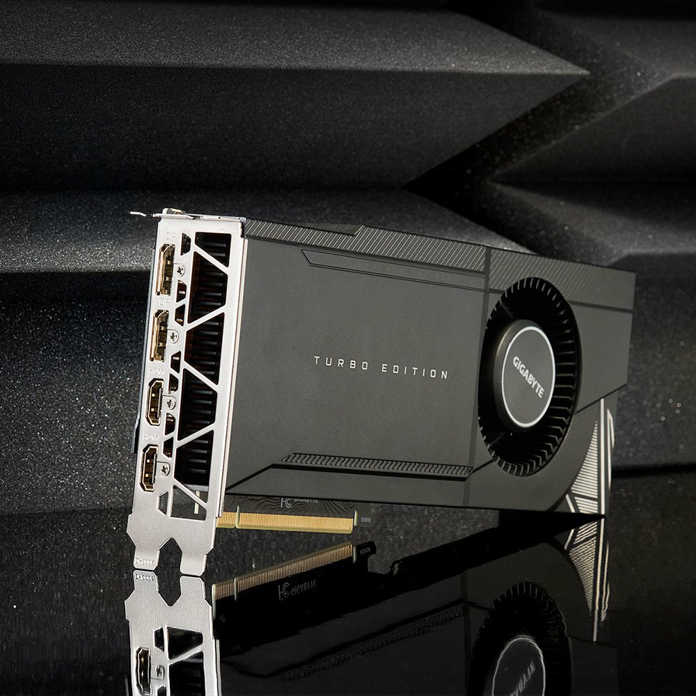 Видеокарта GigaByte PCI-E GeForce RTX3090 24GB DDR6X (GV-N3090TURBO ...