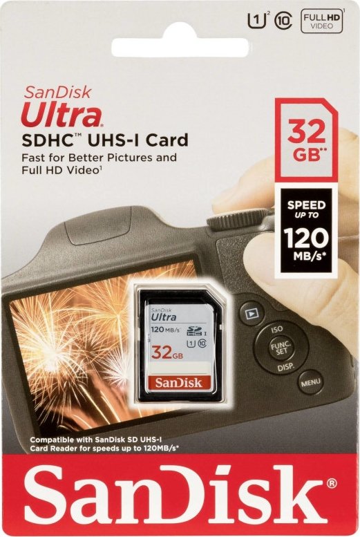 Карта памяти SDHC 32GB SanDisk Ultra (SDSDUN4-032G-GN6IN) купить ...