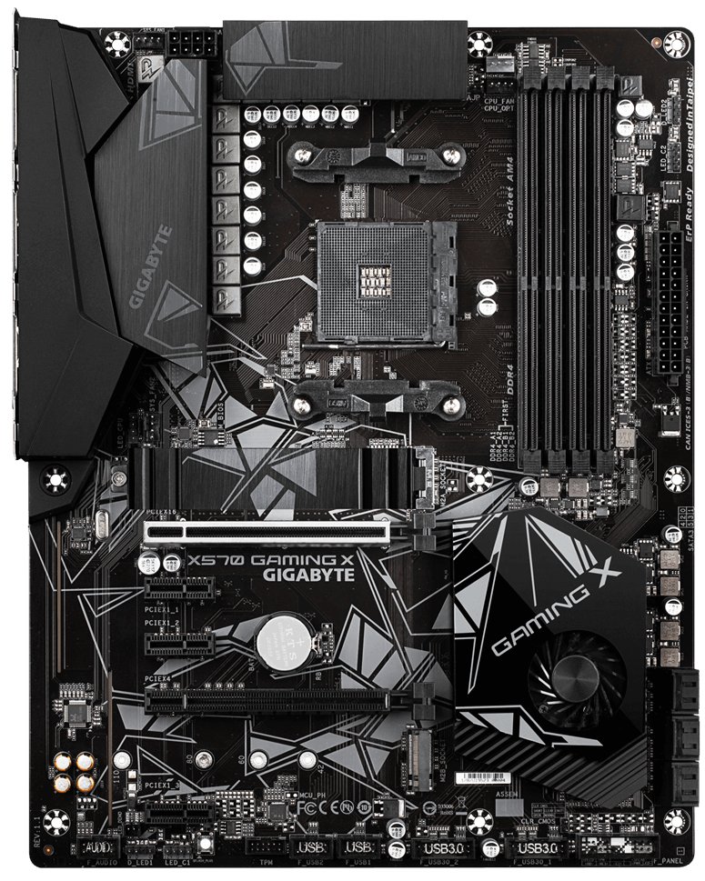 Материнская плата GigaByte X570 Gaming X V1.1 s-AM4 X570 купить | Elmir ...