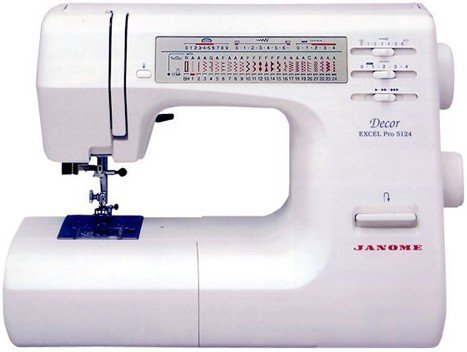 Швейная машина Janome Decor Excel Pro 5124 купить | ELMIR - цена ...