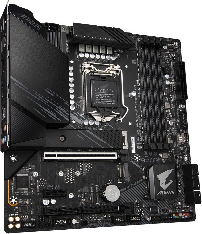 Материнская плата Gigabyte B560M Aorus Elite s-1200 B560 купить | Elmir ...