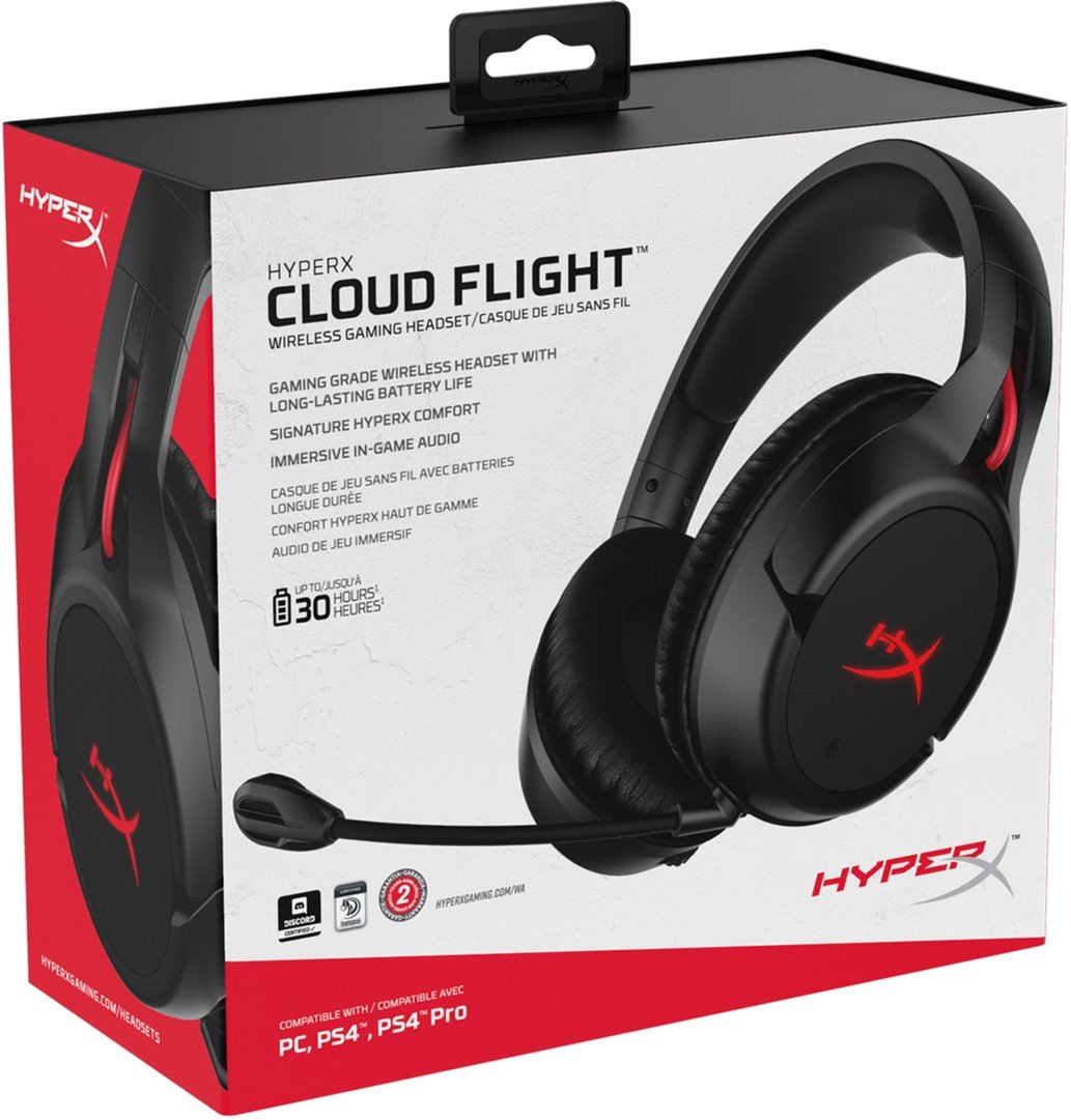 Наушники HyperX Cloud Flight Black (HX-HSCF-BK/EM) купить | ELMIR ...