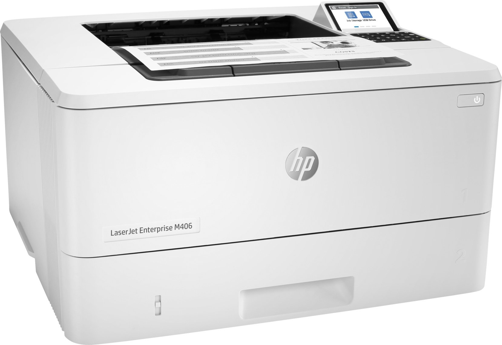 Принтер лазерный HP LaserJet Enterprise M406dn (3PZ15A) купить | Elmir ...