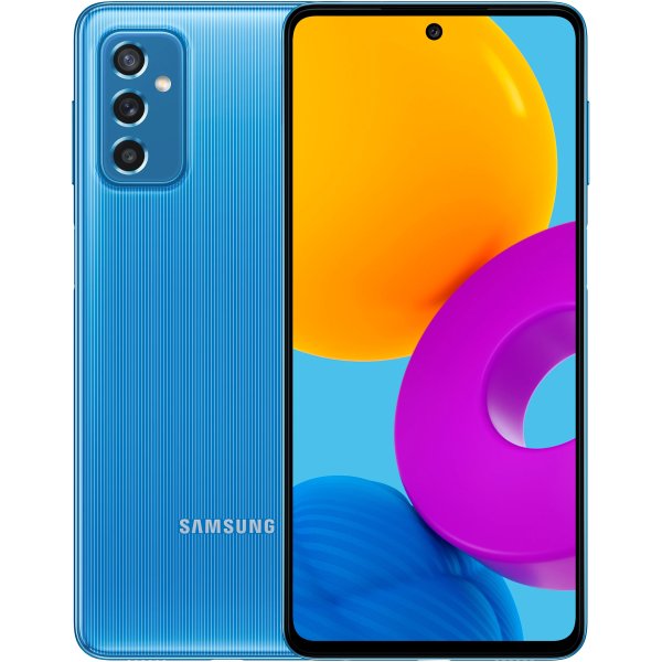 Мобильный телефон Samsung M526 Galaxy M52 6/128GB Light Blue (SM ...